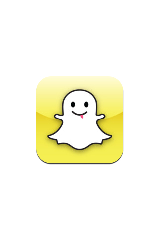 Snapchat for iPhone in 2012 – Logo