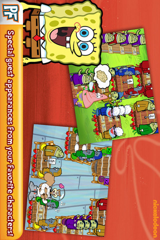 SpongeBob Diner Dash for iPhone in 2012