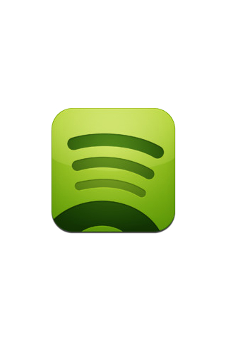Spotify for iPhone in 2012 – Logo