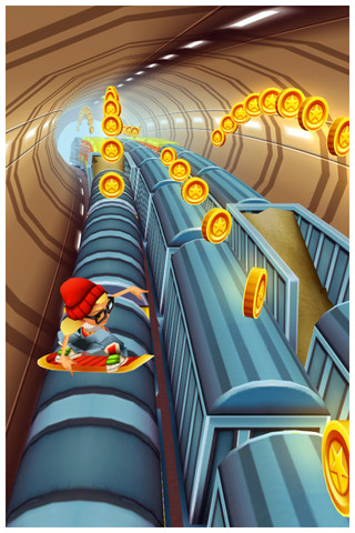 Subway Surfers for iPhone in 2012