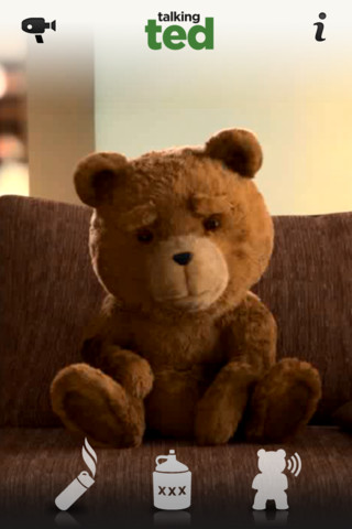 Talking Ted Uncensored for iPhone in 2012