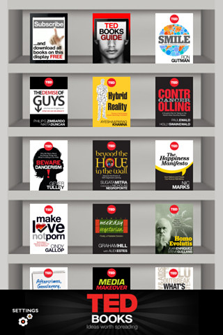 TED Books for iPhone in 2012