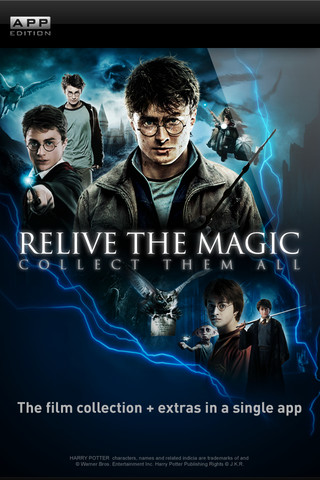 The Harry Potter Film Collection for iPhone in 2012 – Relive the Magic