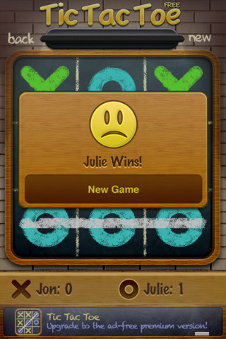 Tic Tac Toe for iPhone in 2012