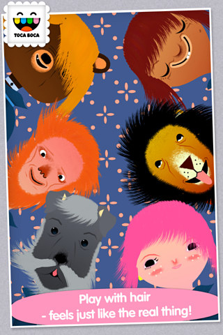 Toca Hair Salon for iPhone in 2012