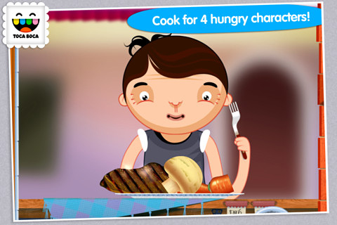 Toca Kitchen for iPhone in 2012