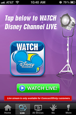 WATCH Disney Channel for iPhone in 2012 – Live