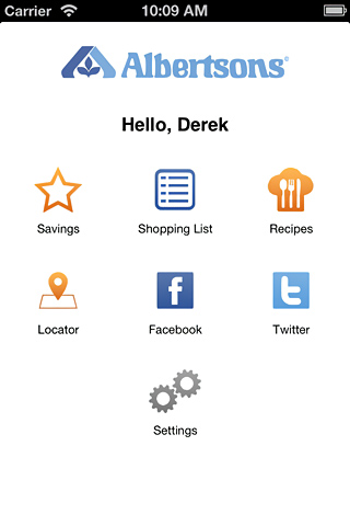 Albertsons for iPhone in 2013