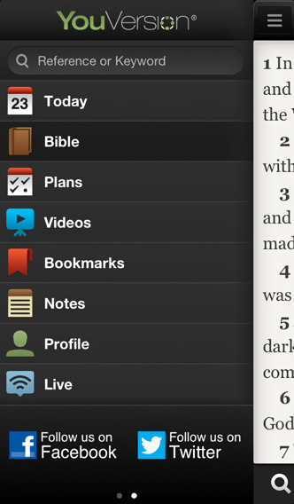 Bible for iPhone in 2013