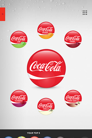 Coca-Cola Freestyle for iPhone in 2013