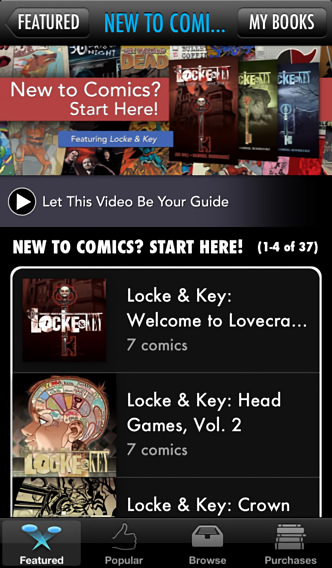 Comics for iPhone in 2013