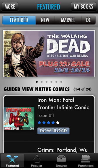 Comics for iPhone in 2013 – Featured
