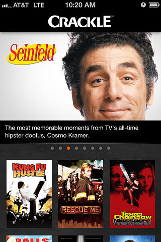 Crackle for iPhone in 2013