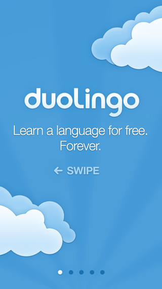 Duolingo for iPhone in 2013
