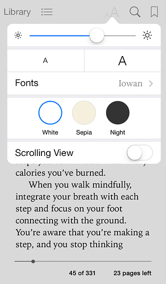 iBooks for iPhone in 2013