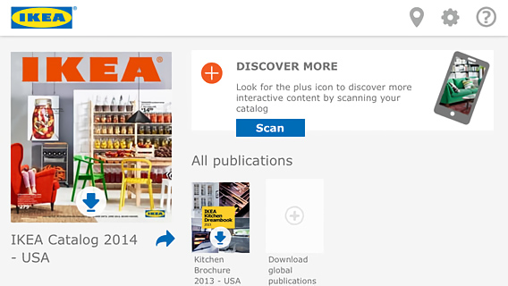 IKEA Catalog for iPhone in 2013