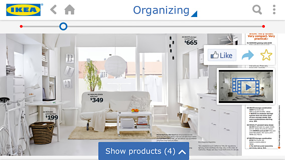 IKEA Catalog for iPhone in 2013 – Organizing