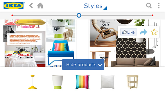 IKEA Catalog for iPhone in 2013 – Styles