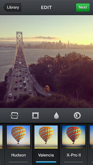 Instagram for iPhone in 2013 – Edit