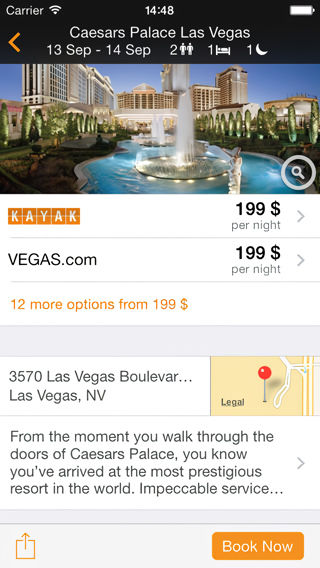 KAYAK for iPhone in 2013