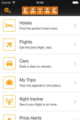 KAYAK for iPhone in 2013