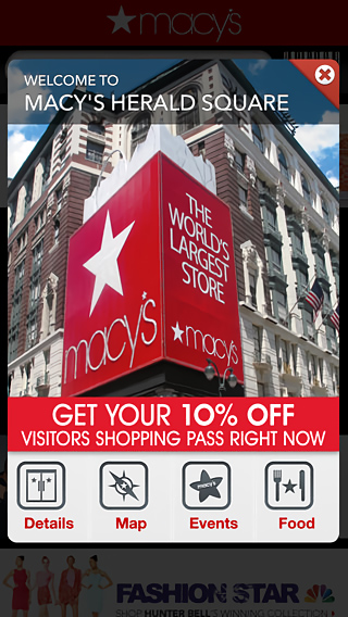 Macy's for iPhone in 2013