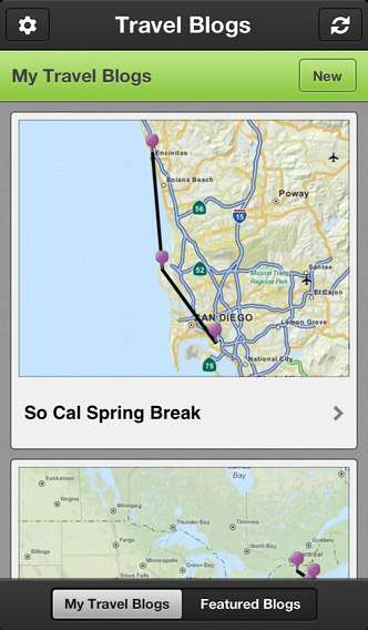 MapQuest Travel Blogs for iPhone in 2013 – My Travel Blogs