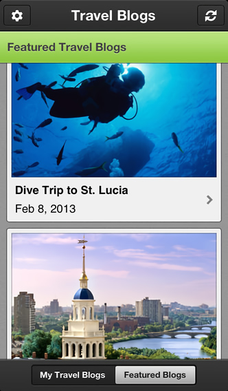 MapQuest Travel Blogs for iPhone in 2013 – Featured Blog