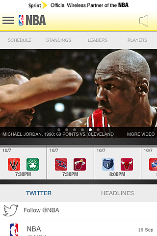 NBA Game Time 2013-2014 for iPhone in 2013