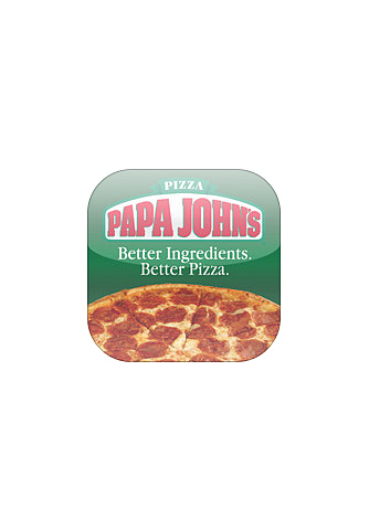Papa John's Pizza for iPhone in 2013 – Logo