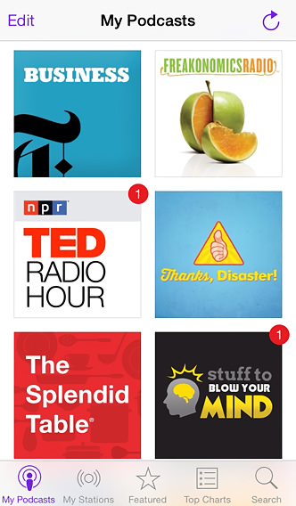 Podcast for iPhone in 2013 – MyPodcasts