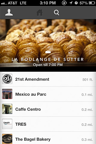 Postmates for iPhone in 2013