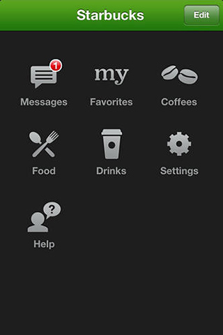 Starbucks for iPhone in 2013