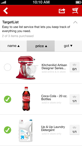 Target for iPhone in 2013 – TargetList