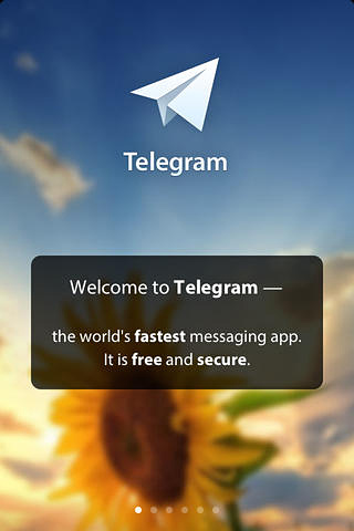 Telegram Messenger for iPhone in 2013
