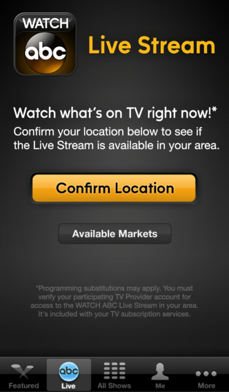 WATCH ABC for iPhone in 2013 – Live Stream