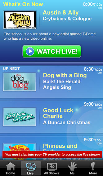 WATCH Disney Channel for iPhone in 2013 – Live