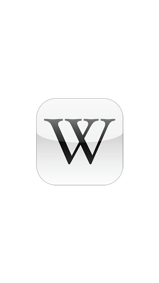 Wikipedia Mobile for iPhone in 2013 – Logo