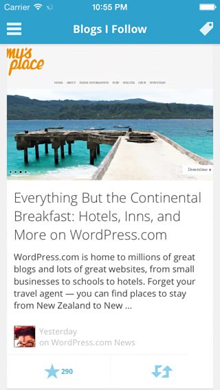 WordPress for iPhone in 2013 – Blogs I Follow