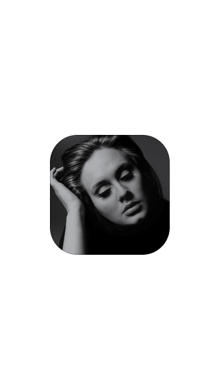 Adele for iPhone in 2014 – Logo