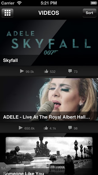Adele for iPhone in 2014 – Videos