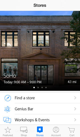 App Store for iPhone in 2014 – Stores