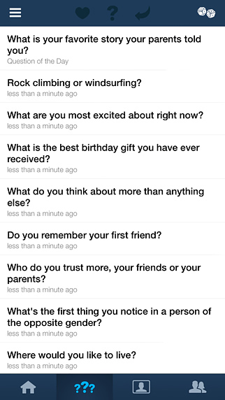 Ask.fm for iPhone in 2014 – Questions