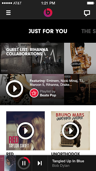 Beats Music for iPhone in 2014 – Just for you