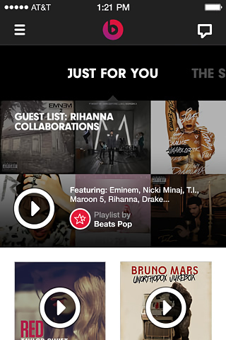 Beats Music for iPhone in 2014