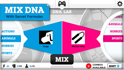 Cartoon Network for iPhone in 2014 – Mix DNA