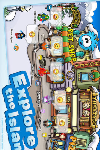 Club Penguin for iPhone in 2014