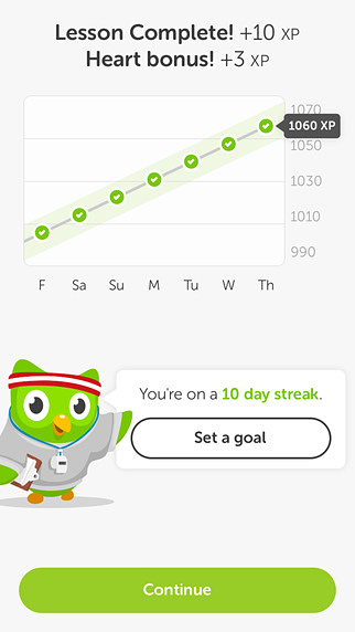 Duolingo for iPhone in 2014