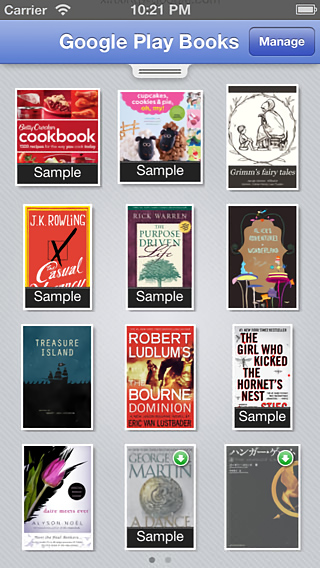 Google Play Books for iPhone in 2014