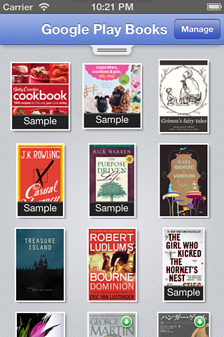 Google Play Books for iPhone in 2014